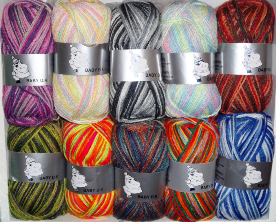acrylic knitting wool