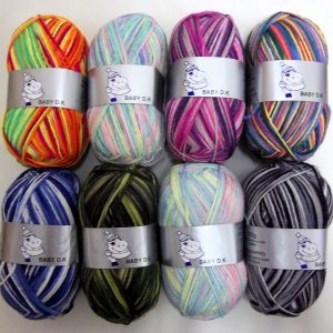 Woolyhippo Velvet Chunky Baby Soft Yarn Polyester Chenille Knitting Wool  100g