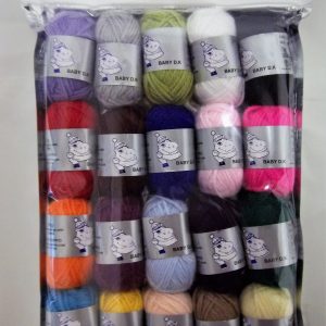 Woolyhippo Chunky Random Acrylic Wool 100g Knitting Crochet Yarn