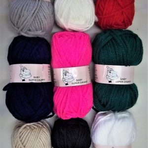 Woolyhippo Velvet Chunky Baby Soft Yarn Polyester Chenille