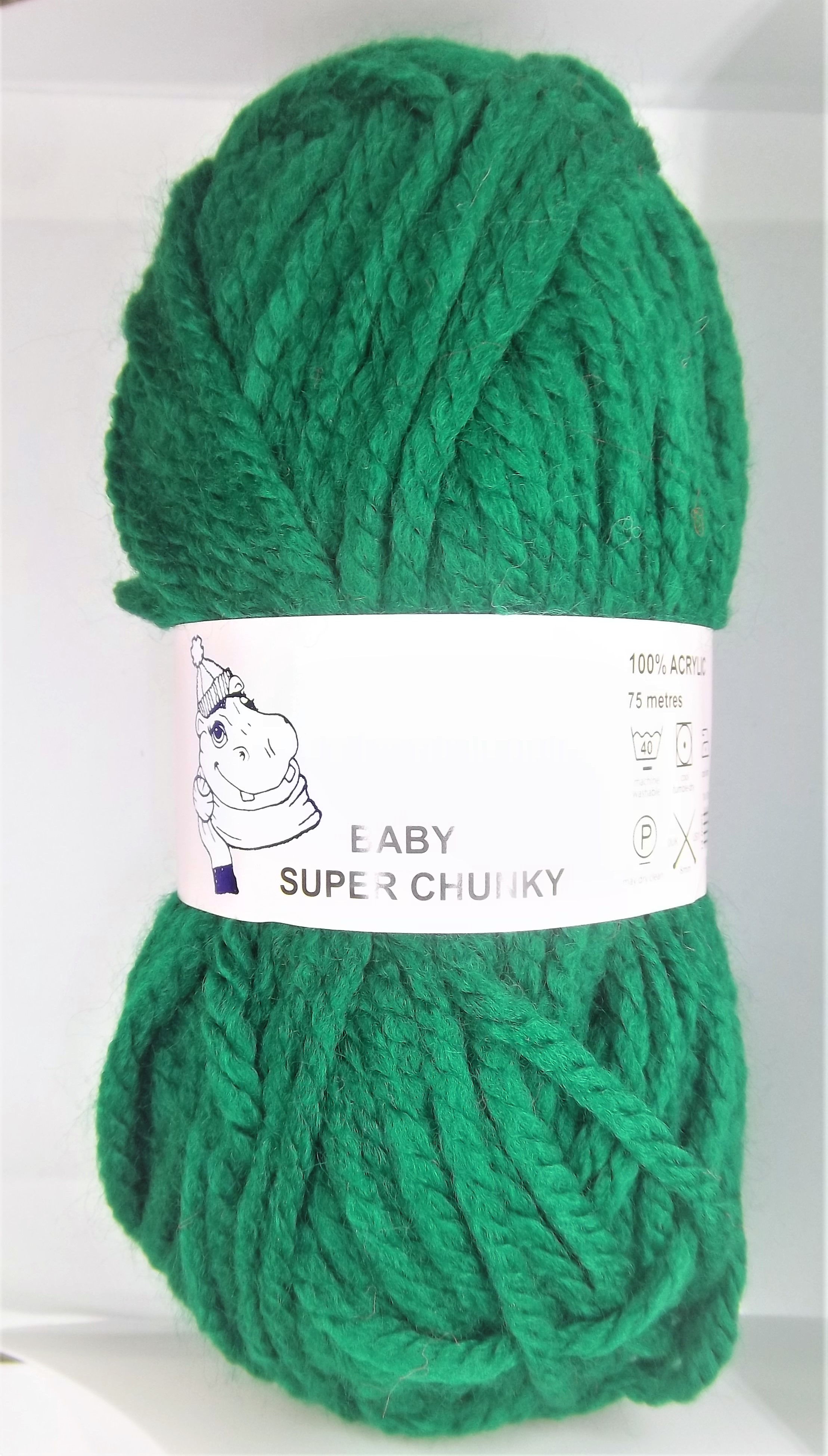 Woolyhippo Velvet Chunky Baby Soft Yarn Polyester Chenille Knitting Wool  100g